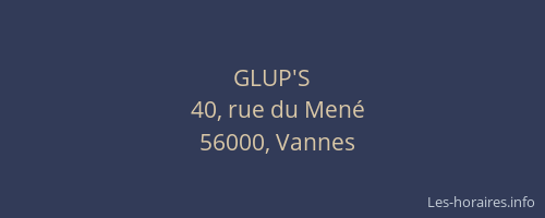 GLUP'S
