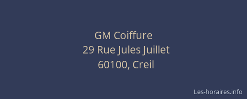 GM Coiffure