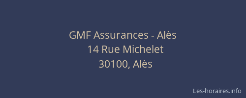GMF Assurances - Alès