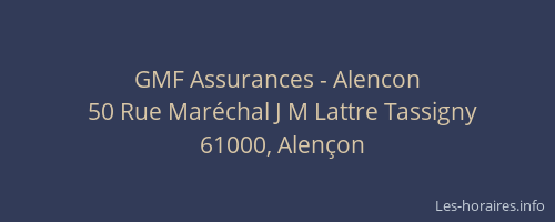 GMF Assurances - Alencon
