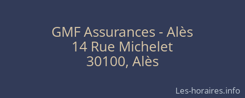GMF Assurances - Alès