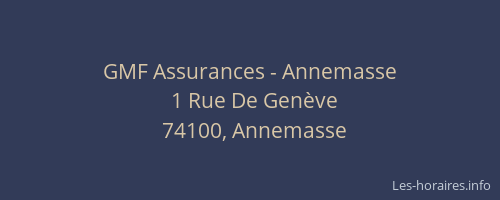 GMF Assurances - Annemasse