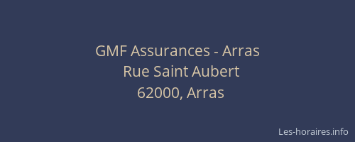 GMF Assurances - Arras