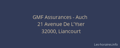 GMF Assurances - Auch