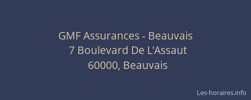 GMF Assurances - Beauvais