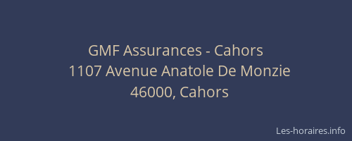 GMF Assurances - Cahors