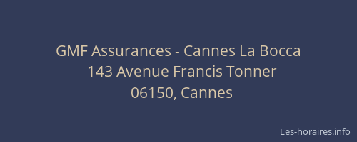 GMF Assurances - Cannes La Bocca