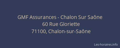 GMF Assurances - Chalon Sur Saône