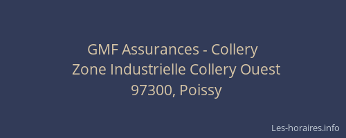 GMF Assurances - Collery