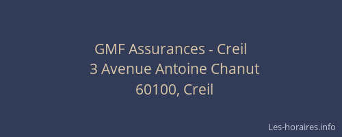 GMF Assurances - Creil