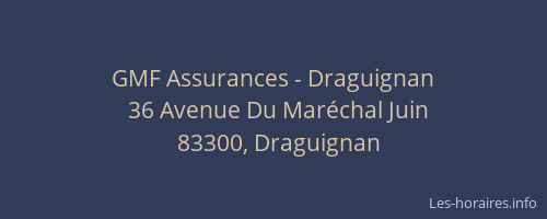 GMF Assurances - Draguignan