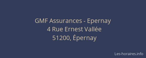 GMF Assurances - Epernay