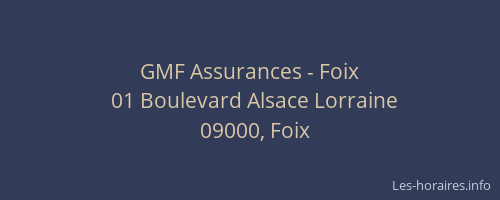 GMF Assurances - Foix