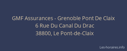 GMF Assurances - Grenoble Pont De Claix