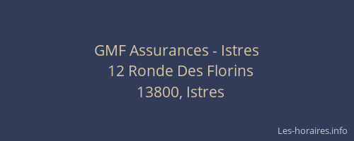 GMF Assurances - Istres