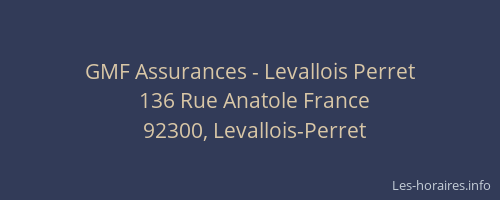 GMF Assurances - Levallois Perret