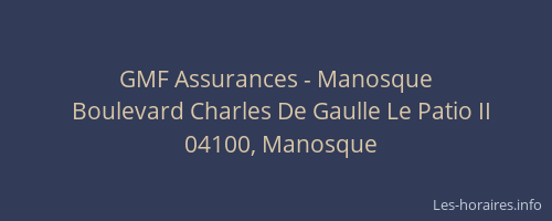 GMF Assurances - Manosque