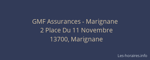 GMF Assurances - Marignane