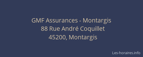 GMF Assurances - Montargis