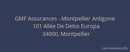GMF Assurances - Montpellier Antigone