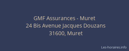 GMF Assurances - Muret