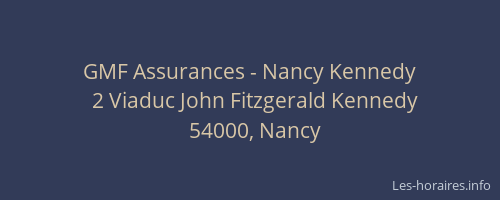 GMF Assurances - Nancy Kennedy