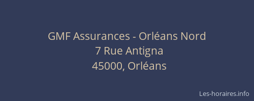 GMF Assurances - Orléans Nord