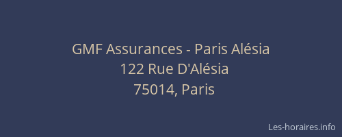 GMF Assurances - Paris Alésia