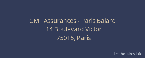GMF Assurances - Paris Balard