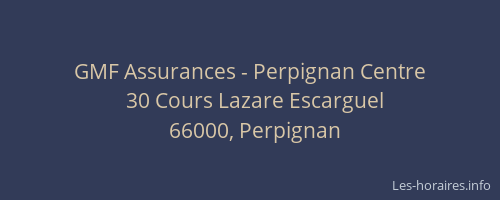 GMF Assurances - Perpignan Centre
