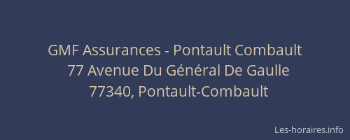 GMF Assurances - Pontault Combault