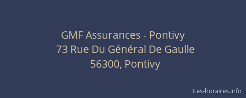 GMF Assurances - Pontivy