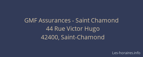 GMF Assurances - Saint Chamond