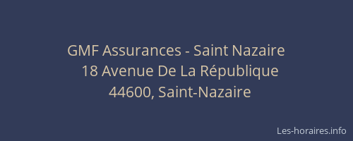 GMF Assurances - Saint Nazaire