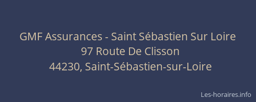 GMF Assurances - Saint Sébastien Sur Loire