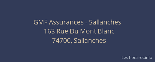 GMF Assurances - Sallanches