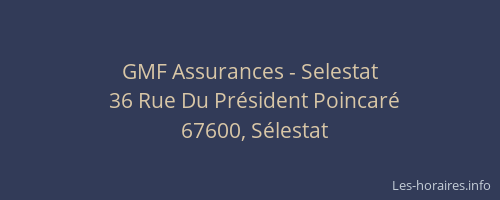 GMF Assurances - Selestat