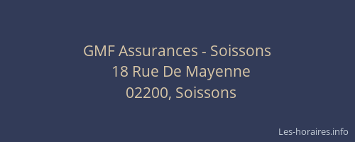 GMF Assurances - Soissons