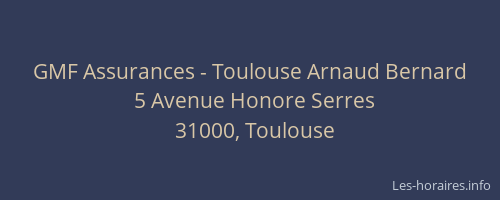 GMF Assurances - Toulouse Arnaud Bernard