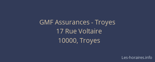 GMF Assurances - Troyes