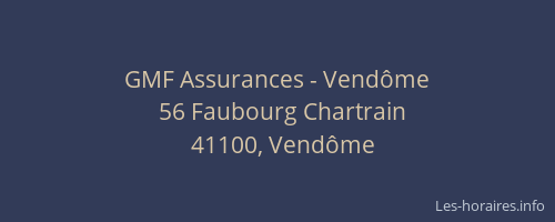 GMF Assurances - Vendôme