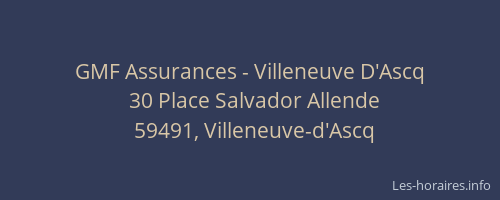 GMF Assurances - Villeneuve D'Ascq
