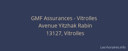 GMF Assurances - Vitrolles