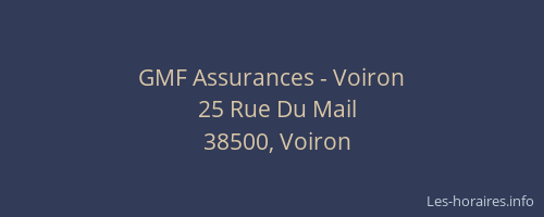 GMF Assurances - Voiron