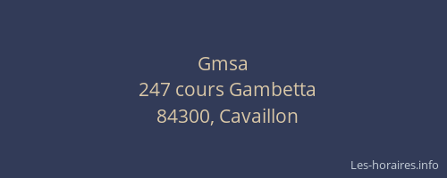 Gmsa