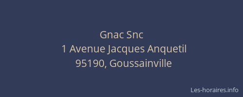 Gnac Snc