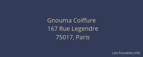 Gnouma Coiffure