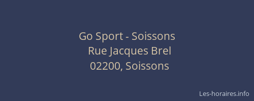 Go Sport - Soissons