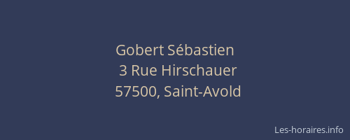 Gobert Sébastien