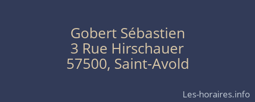 Gobert Sébastien